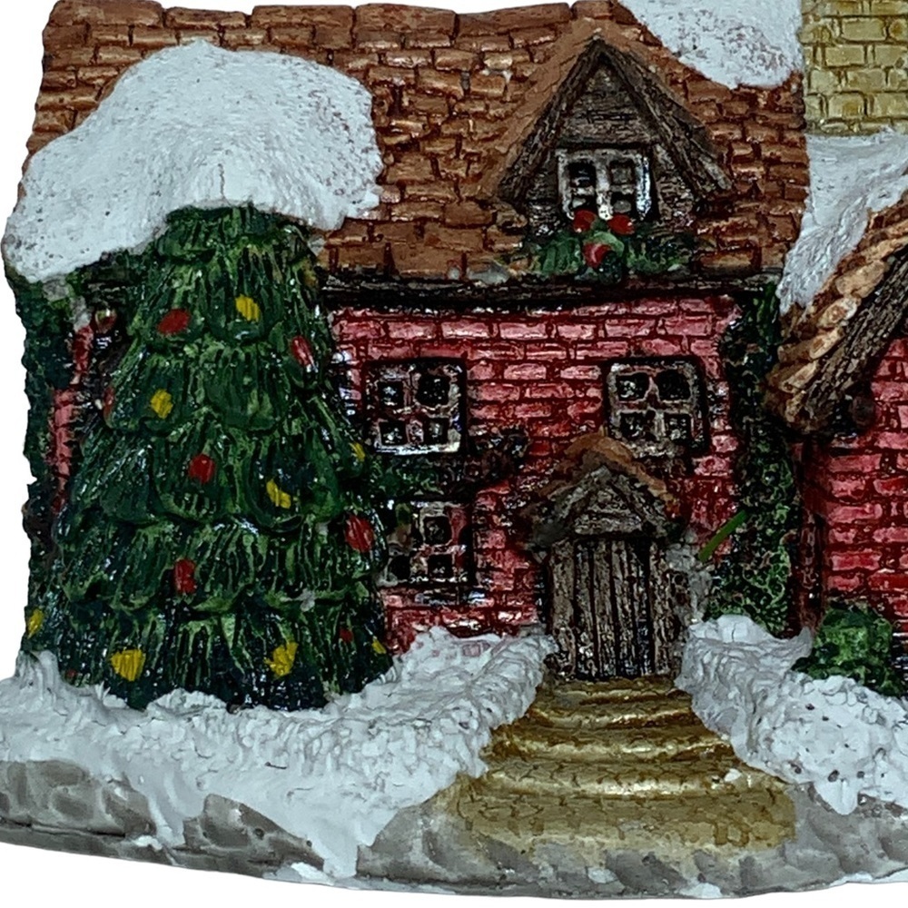Christmas Village Cottage English Dickens Kincaid Style House Miniature Scale - Picture 6 of 15